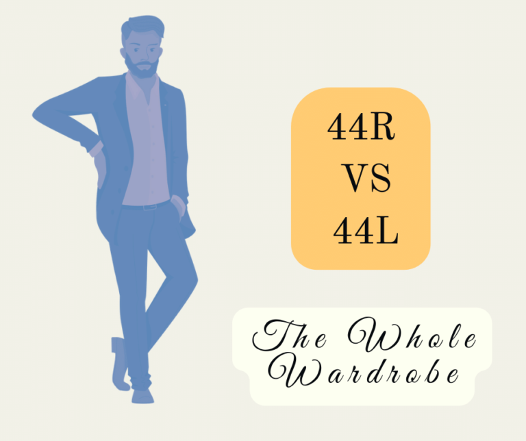 44R Vs 44L An Excellent Guide To Suit Size Measurement / Our Whole