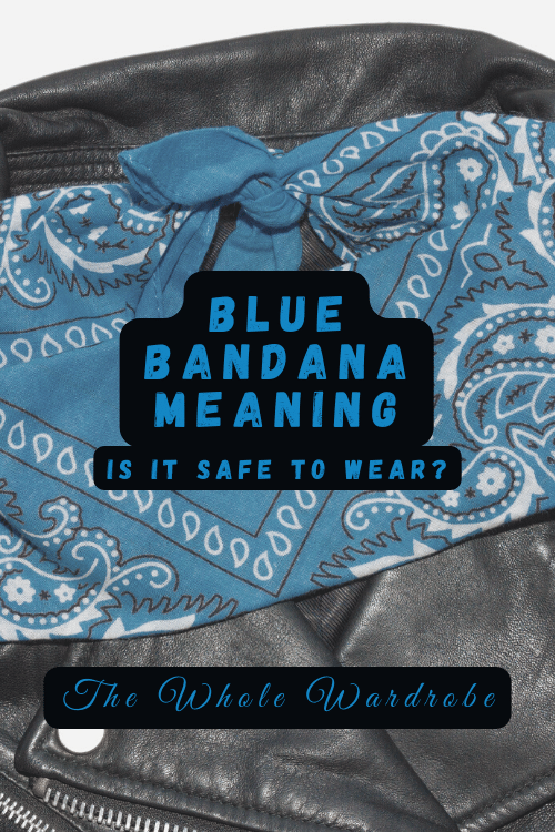 blue bandana meaning on the blue bandana meaning - how safe are you?
