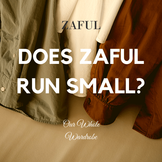 does zaful run small on does zaful run small? here's my experience